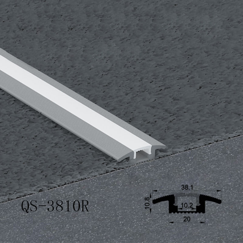 LED Floor Carpet Transition Strip Profile For 10mm LED Tape Lights LED Floor Carpet Transition Strip Profile For 10mm LED Tape Lights